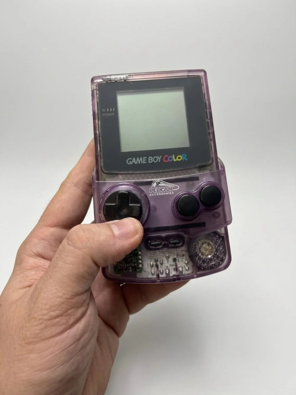 VINTAGE 90’s Nintendo Game Boy Color Atomic Purple Complete Box Set Y2K Tech